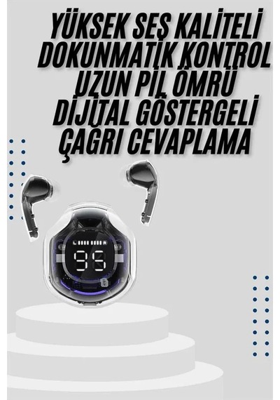2025 Model Kablosuz Bluetooth Kulaklık Anc Enc Destekli Hifi Stereo ..