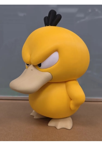 Psyduck Pokemon Figür 19cm-3d Baskı-kolleksiyonluk Biblo
