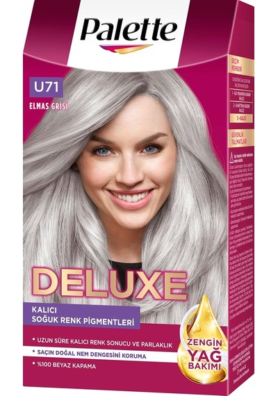 U71 Buzul Grisi 1 Paket 1 X 150 Ml Saç Boyası