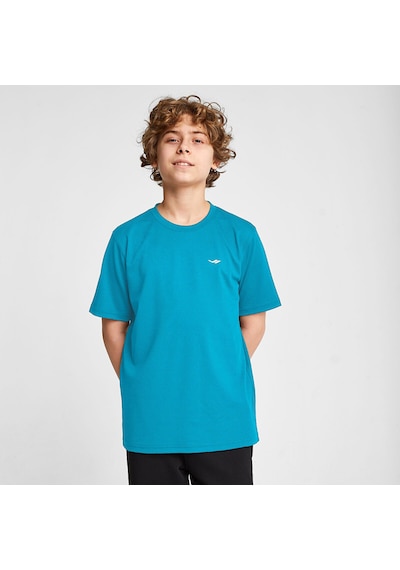 Lescon Mavi Çocuk Kısa Kol T-shirt 25s-3298-25n 25ntcb003298-560