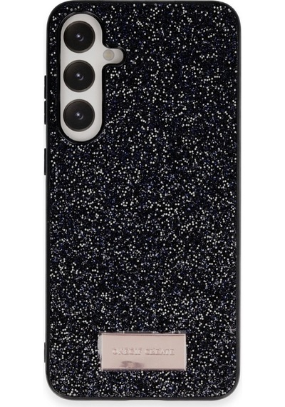 Samsung Uyumlu Galaxy A05s Bright Simli Kapak Siyah