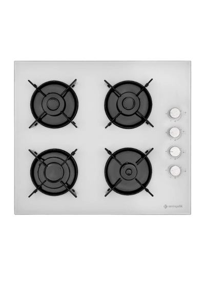 Eminçelik Ve AFM Tech 12 226+ FM7701+FM3301 Bold Dijital Cam Beyaz Ankastre Set