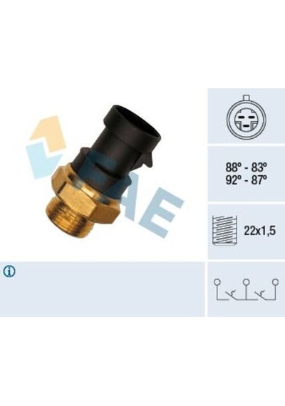 Fae 37900 Fan Müşürü Peugeot Boxer Dizel 0046478033