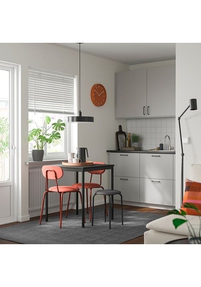Ikea Sandsberg Döşemeli Sandalye, Kırmızı-kahverengi-remmarn Kırmızı-kahverengi