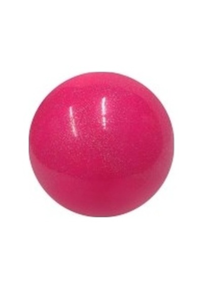 Gymo Cimnastik Topu 16cm Simli Neon Pembe