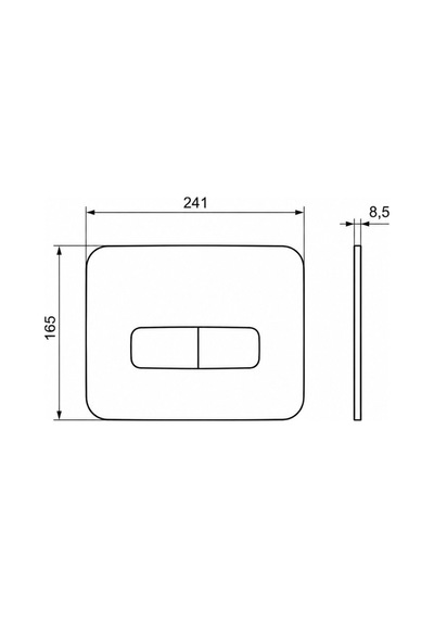 Ideal Oleas M3 Kumanda Paneli-magnetic Gri