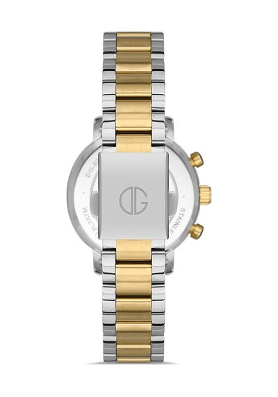 David Guner Dg-8379la-d1 Gold - Gri Kadın Kol Saati