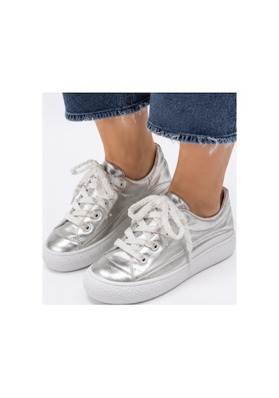 N Napa Shoe Np.7809.gümüş Deri Sneaker Napa Shoe Kadın Hakiki Deri Metalik Gümüş Sneaker Günlük Comfort Ayakkabı N Napa Shoe Np.7809.gümüş Deri Sneaker Napa Shoe Kadın Hakiki Deri Metalik Gümüş Sneaker Günlük Comfort Ayakkabı