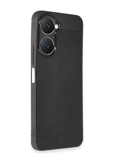 Gld-spt- Newface Vivo Y18 Kılıf Auto Focus Kapak - Siyah