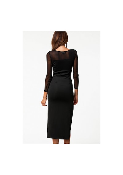 Uzun Kısa Moda Elbise - Temz-865684 Çok Renkli