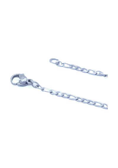 FerizZ 316L Çelik İnce Figaro Erkek Zincir 2 mm 60 cm ZN-236 Sarı