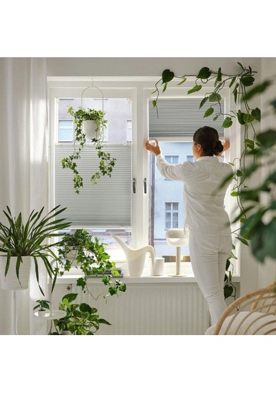 Ikea Hornvallmo Stor Perde 100 X 130 Cm Mavi