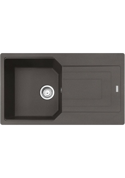 Franke UBG 611-86 Granit Slate Evye Gri + Active Plus Doccia Armatür Krom