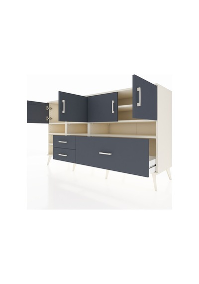Kronos Konsol 8 Raflı 3 Çekmeceli 4 Kapaklı 176x59x99 Aytaşı-antr Aytaşı-antrasit Kronos Konsol 8 Raflı 3 Çekmeceli 4 Kapaklı 176x59x99 Aytaşı-antr Aytaşı-antrasit