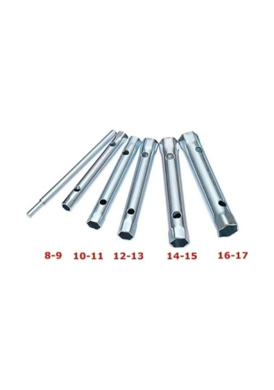 Tr 6lı Kovan Anahtar Seti Lokma Anahtar Seti 8mm-18mm Arası
