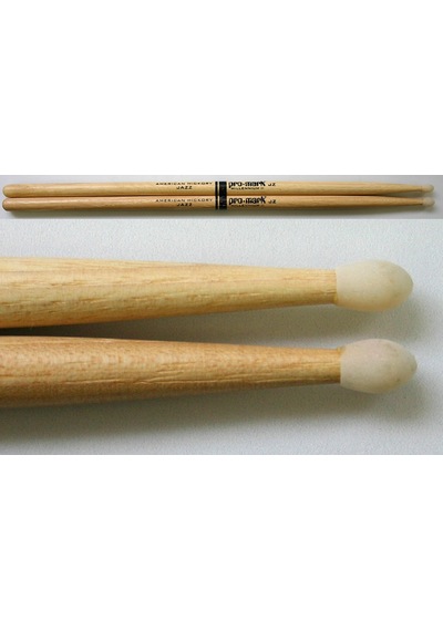 Promark Txjzn Hickory Nylon Tip Jazz Drumsticks Standart Baget