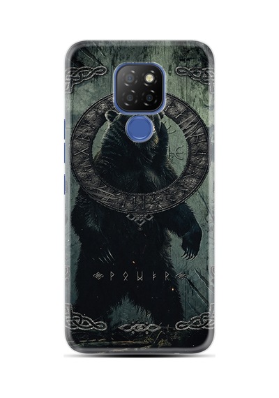 General Mobile Gm9 Pro Kılıf Boutique Baskılı Resimli Power Bear Pcode -007
