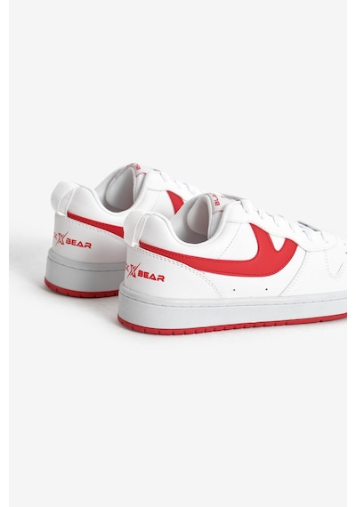 Tonny Black Termo Taban Şerit Detaylı Bağcıklı Kadın Beyaz Spor Ayakkabı Tbals040