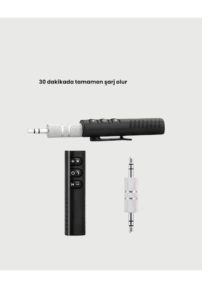 Hızlı Şarjlı Bluetooth Ses Alıcısı - Ev, Araç Ve Ofis İçin