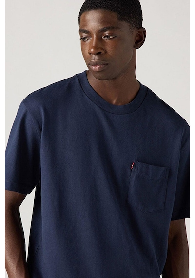 Levi's Bisiklet Yaka Pamuklu Relaxed Erkek Cepli T-shirt - 001tt-0002-4771 Lacivert