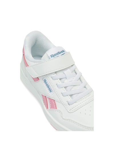 Reebok Court Advance Elastıc Lac Beyaz Kız Çocuk Sneaker 000000000102277706 Beyaz-pembe