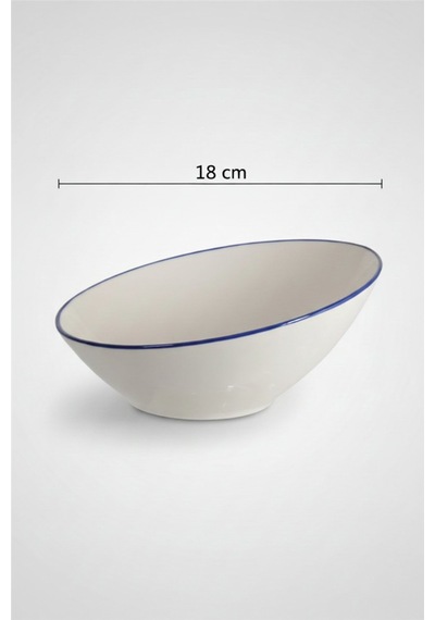Truva Salata Kasesi 18cm Rim Lacivert Rinart Krem