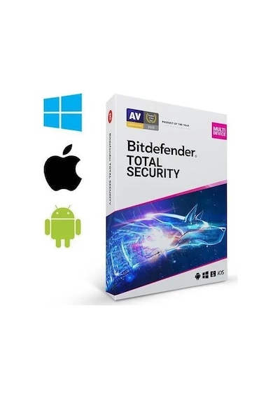Bitdefender Bıtdefender Total Security Kutu 1yıl 5kullanıcı