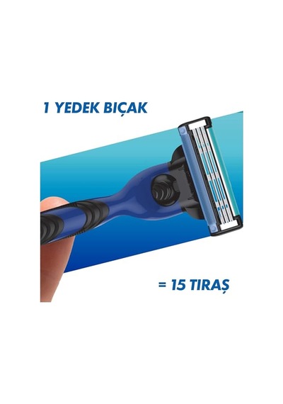 Gillette Mach3 Start Yedek Erkek Tıraş Bıçağı 4'lü
