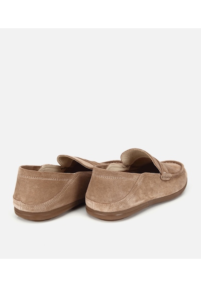 Hotiç Erkek Süet Deri Açık Kahverengi Comfort Loafer