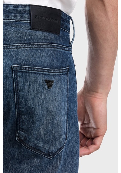 Emporio Armani Erkek Kot Pantolon Em000121 Af22821 Mb002 Lacivert