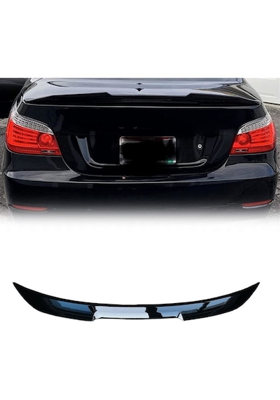 Bmw E60 Plastik Parlak Siyah Psm Spoiler-spoyler