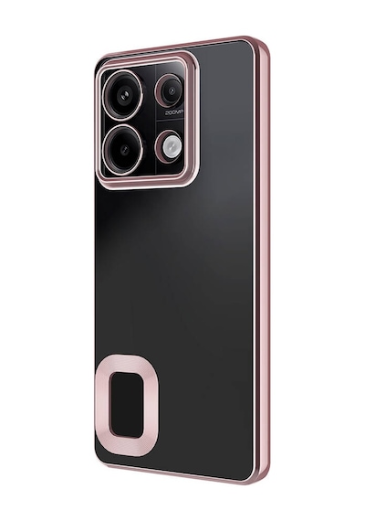Noktaks - Xiaomi Uyumlu Xiaomi Redmi Note 13 Pro 4g - Kılıf Tek Kamera Korumalı Tatlı Sert Omega Kapak - Gümüş