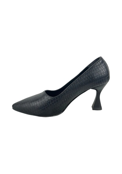 Matzeliger Mzg1174 Siyah Kadın Kalem Topuklu Stiletto