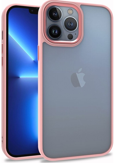 Apple iPhone 13 Pro Max Uyumlu Flora Kılıf-rose Gold Rose Gold Rose Gold