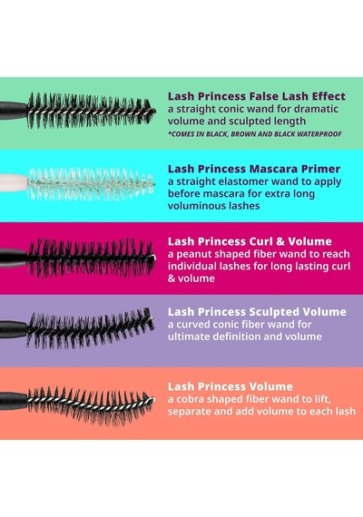 Essence Lash Princess Hacim & Kıvrım Veren Maskara Çok Renkli