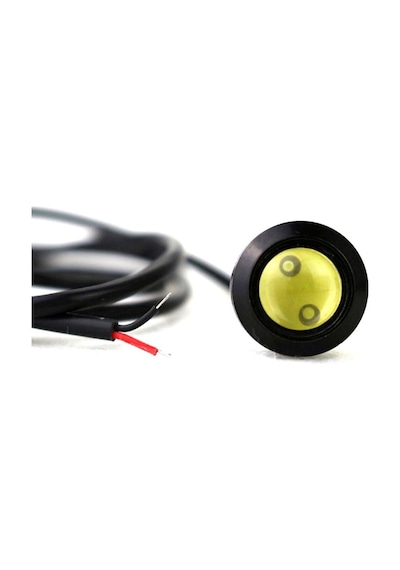 Carmind Kartal Gözü Oto Ayna Altı Led Beyaz 23Mm 2 Adet