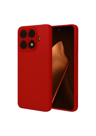 Uryport Xiaomi Mi 15t Pro Nano İçi Kadife Silikon - Kırmızı