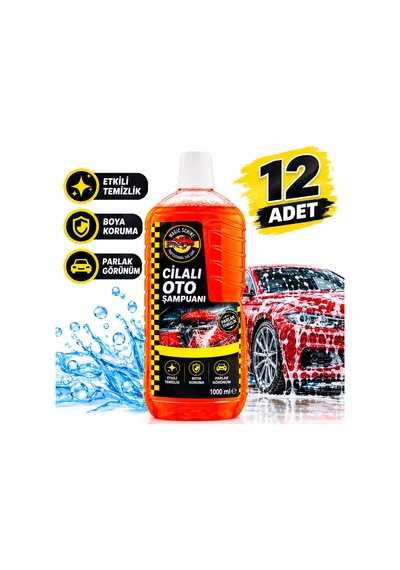 12'li Cilalı Oto Şampuanı 1000 Ml