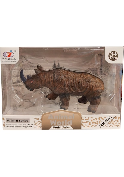 Calimera Toys Hayvan Figürleri Oyuncak Gergedan Hayvan