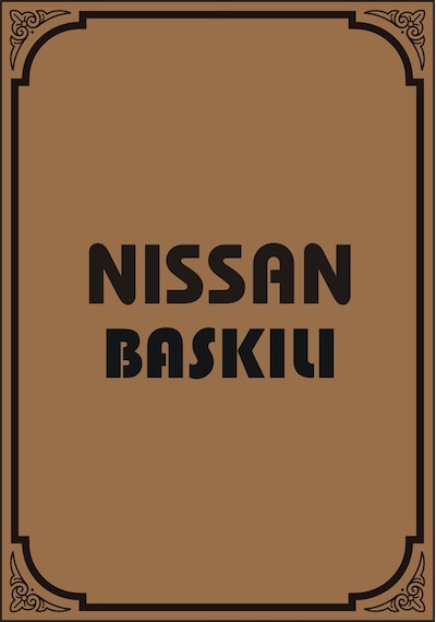 Cihan Oto Paspas Kağıdı Nıssan Amblem Baskılı 100 Adet 35x50 135g
