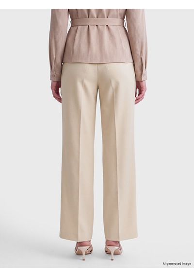 Lcw Vision Bej Regular Fit Kadın Pantolon