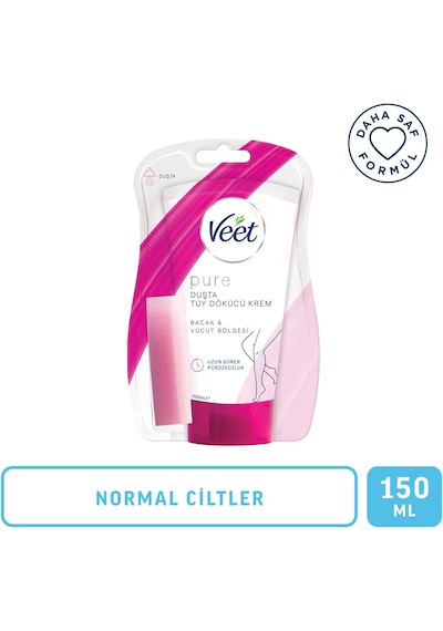Veet Pure Duşta Tüy Dökücü Krem  150 ml