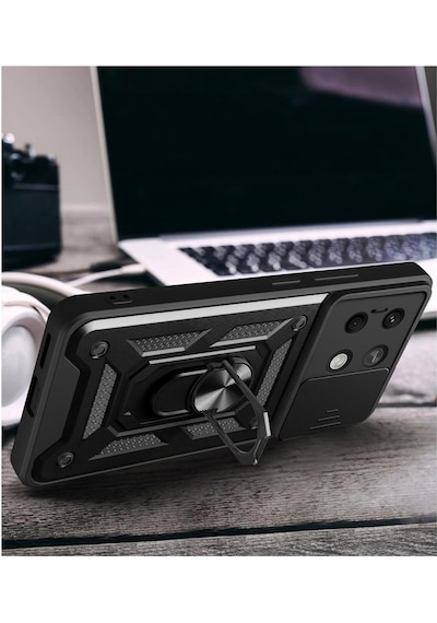Xiaomi Redmi Note 10 Pro Kılıf Darkman Tank Siyah
