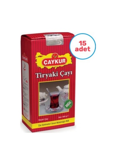 Çaykur Tiryaki Çay 500 Gr 15'li Paket