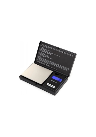 Professional Hassas Terazi 500 Gram Kapasiteli 0.1 Hassasiyetli Dijital Kapaklı Tartı 5668