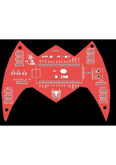 Arduino Spider Örümcek Robot Devre Kartı
