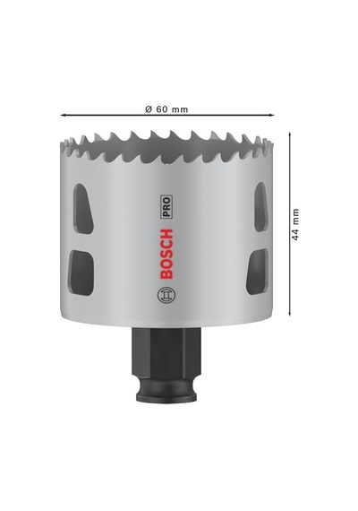 1 X Pro Multi Material Power Change Plus Hole Testere Softwood, Drywall, Ø 60 Mm, Professional Accessory Rotary Drill/