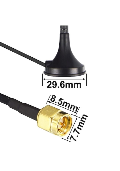 Yüksek Kazançlı Wi-fi Anteni 25 Cm Kablo 12dbi Wifi Modem Anten