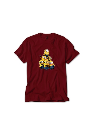 Despicable Me Minions Kırmızı Tişört-Kırmızı