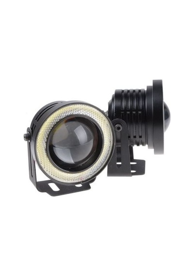 Universal Mercekli Angel Sis Farı Metal Su Geçirmez 76 Mm Sarı